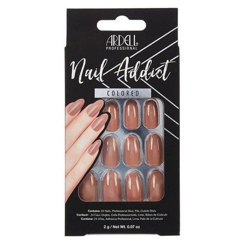ARDELL Nail Addict Premium Artificial Nail Set - Latte - Nail Set
