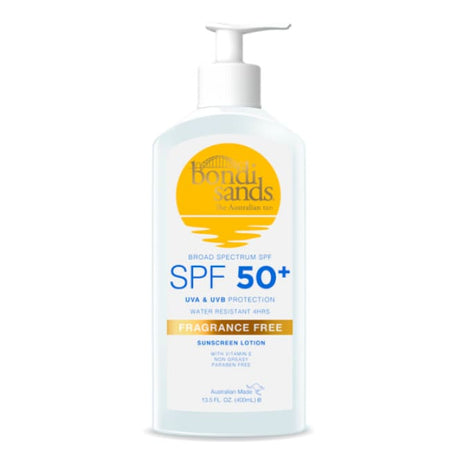 BONDI SANDS SPF 50+ Fragrance Free Sunscreen Lotion 500ml - Short Dated