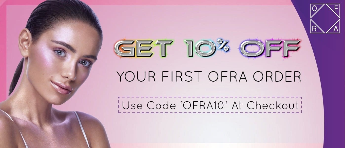 ofra cosmetics 10% off your first order bella scoop
