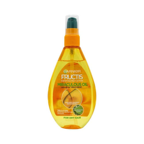 Garnier Fructis Miraculous Oil Leave-in Hair Treatment for Dry Hair - Hair Oil