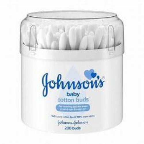 Johnson’s Baby Cotton Buds - 200 Pack - Cotton Tips
