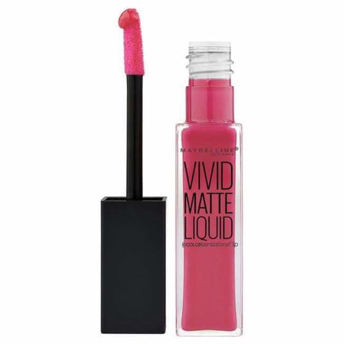 Maybelline Color Sensational Vivid Matte Liquid Lipstick - Fuchsia Ecstasy - Lipstick