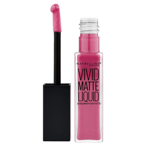 Maybelline Color Sensational Vivid Matte Liquid Lipstick - Twisted Tulip - Lipstick