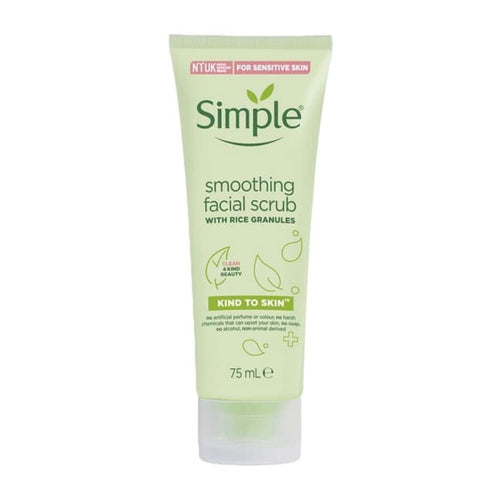 Simple Kind to Skin Smoothing Facial Scrub - Exfoliator