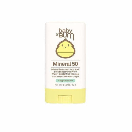 Sun Bum Baby Bum Mineral SPF 50 Sunscreen Face Stick - Fragrance Free - Sunscreen
